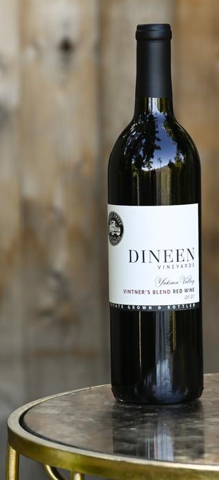 Great Northwest Wines Rates Dineen Vineyards 2021 Estate Vintner's Blend 92 & Gold